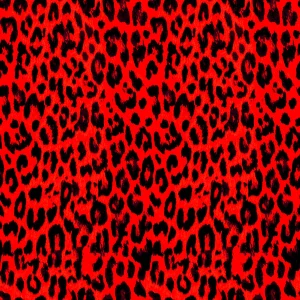 Plavkovina leopard - červená